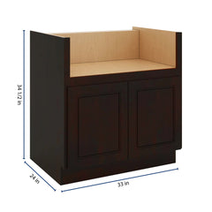 J&K Espresso K8 Base Farm Sink - 33" W