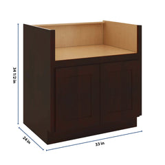 J&K Java Coffee S1 Base Farm Sink - 33" W