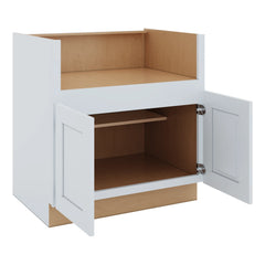 J&K White Shaker S8 Base Farm Sink - 33" W