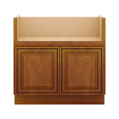 J&K Mocha Glazed K10 Base Farm Sink - 36" W