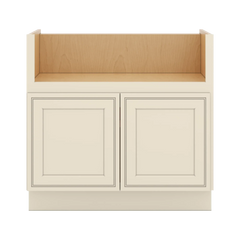 J&K Pearl Glazed H9 Base Farm Sink - 36" W