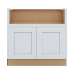 J&K White Shaker S8 Base Farm Sink - 36" W