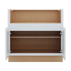 J&K White Shaker S8 Base Farm Sink - 36" W