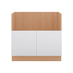 Modernform Cabinet Matte White 36" W X 34 1/2" H X 24" D Farm Sink Base Cabinet