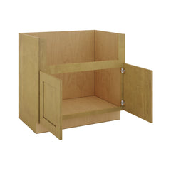 Modernform Cabinet Natural Shaker 36" W X 34 1/2" H X 24" D Farm Sink Base Cabinet