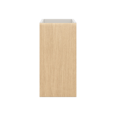 Modernform Cabinet Natural Oak 12" W X 24" H X 21" D Vanity Floating Full Height Single Door Cabinet