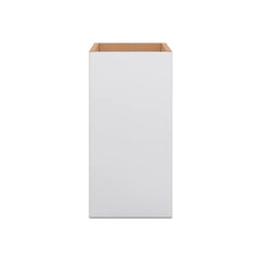 Modernform Cabinet Matte White 12" W X 24" H X 21" D Vanity Floating Full Height Single Door Cabinet