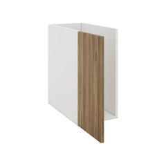 Modernform Cabinet Walnut 12" W X 24" H X 21" D Vanity Floating Full Height Single Door Cabinet