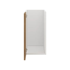 Modernform Cabinet Walnut 12" W X 24" H X 21" D Vanity Floating Full Height Single Door Cabinet