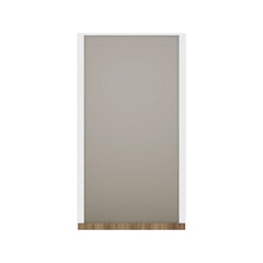 Modernform Cabinet Walnut 12" W X 24" H X 21" D Vanity Floating Full Height Single Door Cabinet