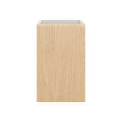 Modernform Cabinet Natural Oak 15" W X 24" H X 21" D Vanity Floating Full Height Single Door Cabinet