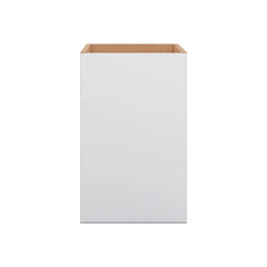 Modernform Cabinet Matte White 15" W X 24" H X 21" D Vanity Floating Full Height Single Door Cabinet
