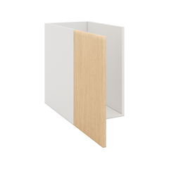 Modernform Cabinet Natural Oak 15" W X 24" H X 21" D Vanity Floating Full Height Single Door Cabinet