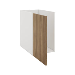 Modernform Cabinet Walnut 15" W X 24" H X 21" D Vanity Floating Full Height Single Door Cabinet
