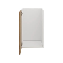 Modernform Cabinet Walnut 15" W X 24" H X 21" D Vanity Floating Full Height Single Door Cabinet