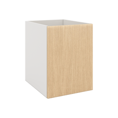 Modernform Cabinet Natural Oak 18" W X 24" H X 21" D Vanity Floating Full Height Single Door Cabinet