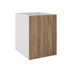 Modernform Cabinet Walnut 18" W X 24" H X 21" D Vanity Floating Full Height Single Door Cabinet