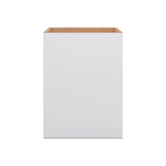 Modernform Cabinet Matte White 18" W X 24" H X 21" D Vanity Floating Full Height Single Door Cabinet
