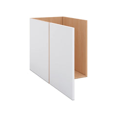 Modernform Cabinet Matte White 18" W X 24" H X 21" D Vanity Floating Full Height Single Door Cabinet