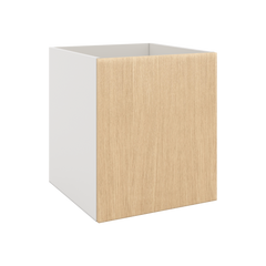 Modernform Cabinet Natural Oak 21" W X 24" H X 21" D Vanity Floating Full Height Single Door Cabinet