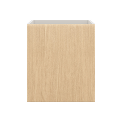 Modernform Cabinet Natural Oak 21" W X 24" H X 21" D Vanity Floating Full Height Single Door Cabinet