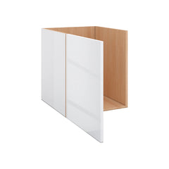 Modernform Cabinet Gloss White 21" W X 24" H X 21" D Vanity Floating Full Height Single Door Cabinet