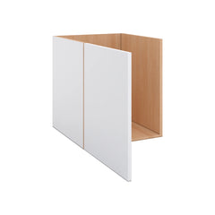 Modernform Cabinet Matte White 21" W X 24" H X 21" D Vanity Floating Full Height Single Door Cabinet