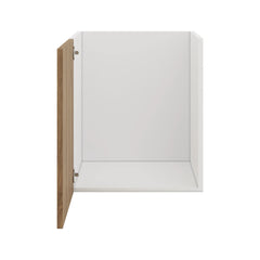 Modernform Cabinet Walnut 21" W X 24" H X 21" D Vanity Floating Full Height Single Door Cabinet