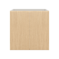 Modernform Cabinet Natural Oak 24" W X 24" H X 21" D Vanity Floating Full Height Double Door Cabinet