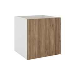 Modernform Cabinet Walnut 24" W X 24" H X 21" D Vanity Floating Full Height Single Door Cabinet
