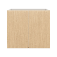 Modernform Cabinet Natural Oak 27" W X 24" H X 21" D Vanity Floating Full Height Double Door Cabinet