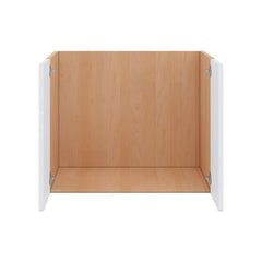 Modernform Cabinet Matte White 30" W X 24" H X 21" D Vanity Floating Full Height Double Door Cabinet