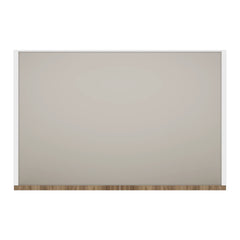 Modernform Cabinet Walnut 33" W X 24" H X 21" D Vanity Floating Full Height Double Door Cabinet