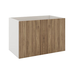 Modernform Cabinet Walnut 36" W X 24" H X 21" D Vanity Floating Full Height Double Door Cabinet