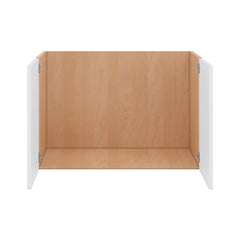 Modernform Cabinet Matte White 36" W X 24" H X 21" D Vanity Floating Full Height Double Door Cabinet