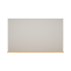 Modernform Cabinet Natural Oak 36" W X 24" H X 21" D Vanity Floating Full Height Double Door Cabinet