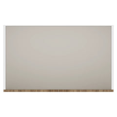 Modernform Cabinet Walnut 36" W X 24" H X 21" D Vanity Floating Full Height Double Door Cabinet