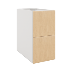Modernform Cabinet Natural Oak 12" W X 24" H X 21" D Vanity Floating Drawers Cabinet