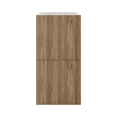 Modernform Cabinet Walnut 12" W X 24" H X 21" D Vanity Floating Drawers Cabinet