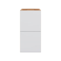 Modernform Cabinet Matte White 12" W X 24" H X 21" D Vanity Floating Drawers Cabinet
