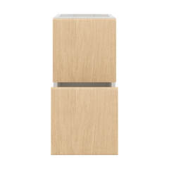 Modernform Cabinet Natural Oak 12" W X 24" H X 21" D Vanity Floating Drawers Cabinet