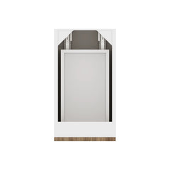 Modernform Cabinet Walnut 12" W X 24" H X 21" D Vanity Floating Drawers Cabinet