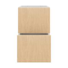 Modernform Cabinet Natural Oak 15" W X 24" H X 21" D Vanity Floating Drawers Cabinet