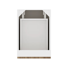 Modernform Cabinet Walnut 15" W X 24" H X 21" D Vanity Floating Drawers Cabinet