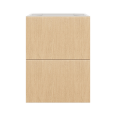 Modernform Cabinet Natural Oak 18" W X 24" H X 21" D Vanity Floating Drawers Cabinet