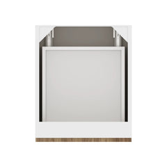 Modernform Cabinet Walnut 18" W X 24" H X 21" D Vanity Floating Drawers Cabinet