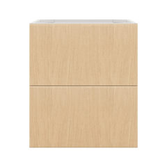 Modernform Cabinet Natural Oak 21" W X 24" H X 21" D Vanity Floating Drawers Cabinet