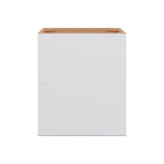 Modernform Cabinet Matte White 21" W X 24" H X 21" D Vanity Floating Drawers Cabinet