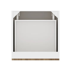 Modernform Cabinet Walnut 21" W X 24" H X 21" D Vanity Floating Drawers Cabinet
