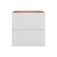 Modernform Cabinet Matte White 24" W X 24" H X 21" D Vanity Floating Drawers Cabinet